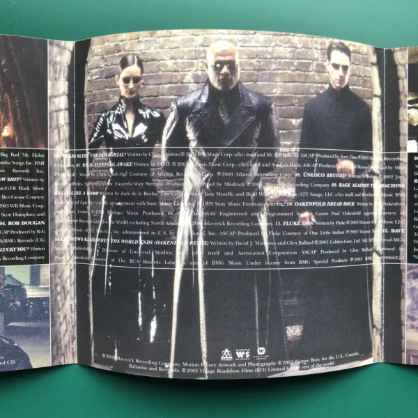 Audio CD: THE MATRIX RELOADED Soundtrack - 2CD - Image 5