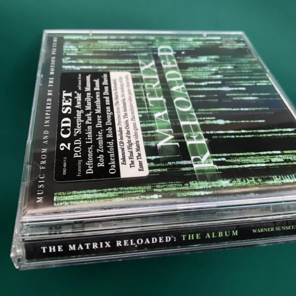 Audio CD: THE MATRIX RELOADED Soundtrack - 2CD - Image 3
