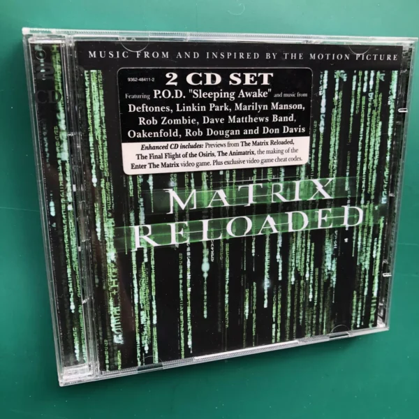Audio CD: THE MATRIX RELOADED Soundtrack - 2CD
