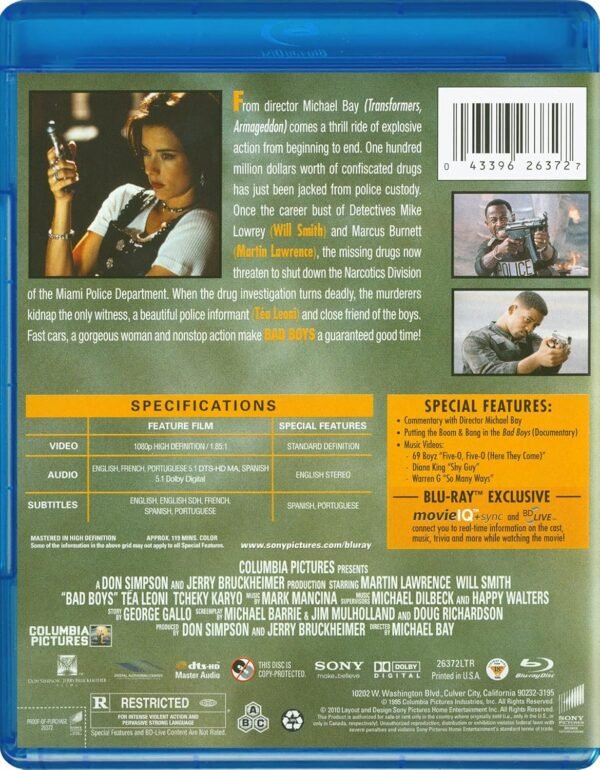 Blu-ray: Bad Boys - R1 - Image 2