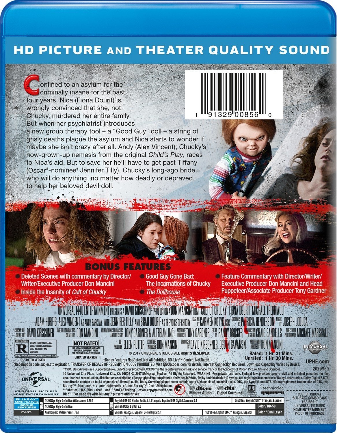 Blu-ray+DVD+Digital: Cult of Chucky - R1 - Image 2