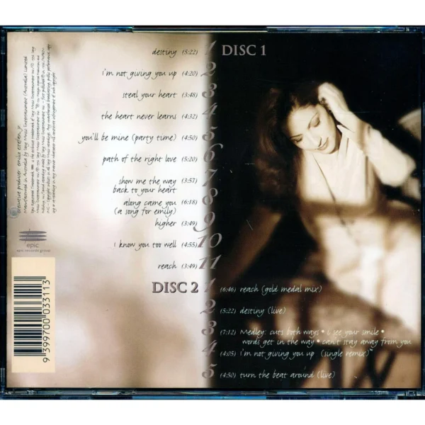 Audio CD: Gloria Estefan - Destiny (2 CD: Limited Australian Tour Edition - 5 Track Bonus Disc) - Image 2