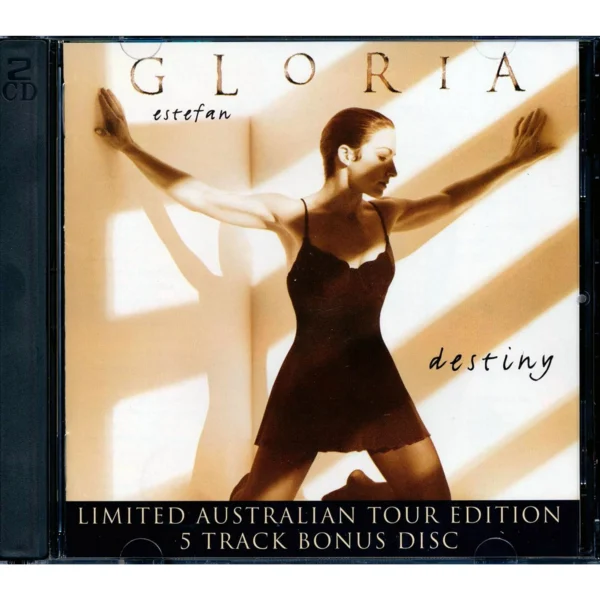 Audio CD: Gloria Estefan - Destiny (2 CD: Limited Australian Tour Edition - 5 Track Bonus Disc)