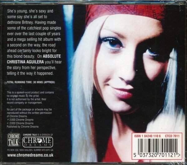 Audio CD: Christina Aguilera - Absolute Interview (No Music Only Interview) - Image 2