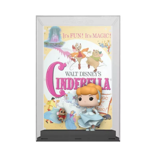 Funko POP! Movie Poster: Disney 100 - Cinderella with Jaq - Image 2