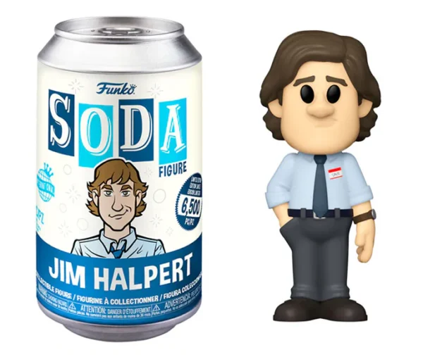 Funko Vinyl SODA: The Office - Jim Halpert w/Chance at Three Hole Punch Jim Chase limited edition - Image 3