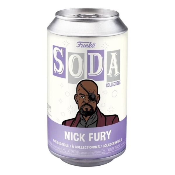 The Marvels Vinyl Soda Nick Fury Limited Edition Figure - Image 3