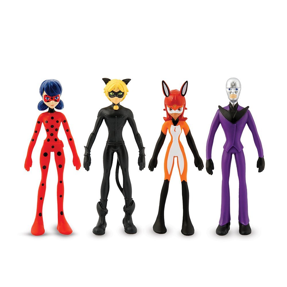 Bend-Ems Miraculous 4 Character Pack - Image 2