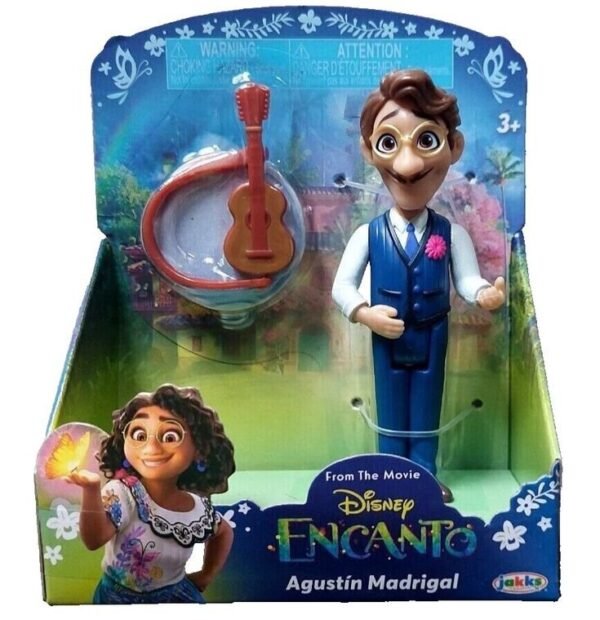 Disney Encanto Small Agustin Madrigal Doll with Accessory 3" figure