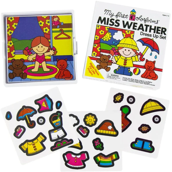 World's Smallest Miss Weather Colorforms - Image 2