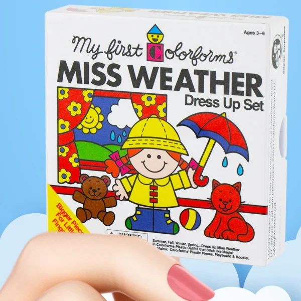 World's Smallest Miss Weather Colorforms - Image 3