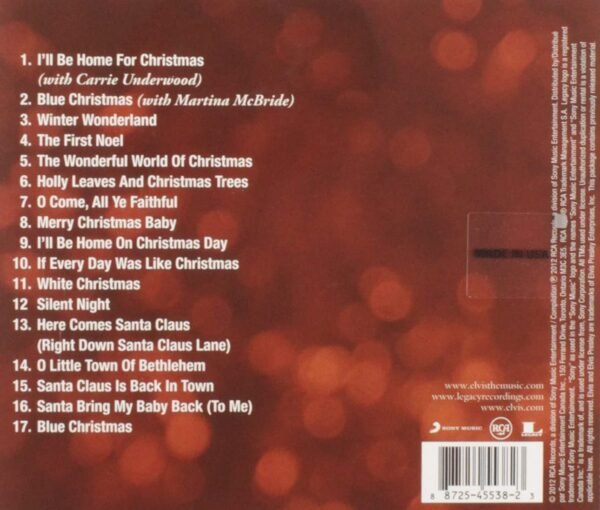 The Classic Christmas Album - Elvis Presley - Image 2
