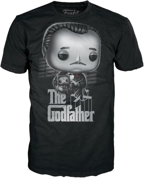 Funko Tee: The Godfather: Vito & Cat - Large - (L)