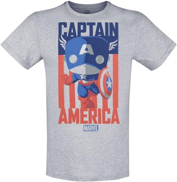 Funko Boxed Tee: Marvel: Captain America T SHIRT SIZE LARGE - Image 2