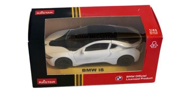 Rastar BMW i8 - BMW WORDMARK -DIECast