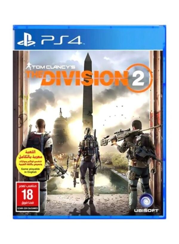 PS4: Tom Clancy's The Division 2 Washington D.C. Edition - R2 (Arabic Edition) - Image 2