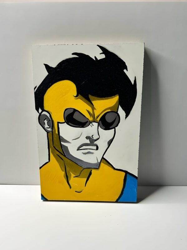 Hand Arts: Invincible Comic book character – رسم حر يدوي