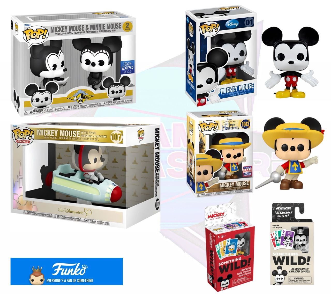 Pop! Disney: Mickey Mouse - Set of 6