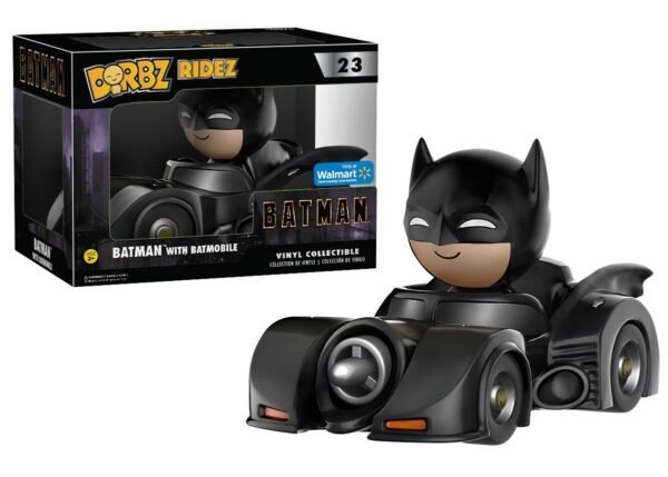 Funko Dorbz Ridez – Batman With Batmobile Vinyl Collectible