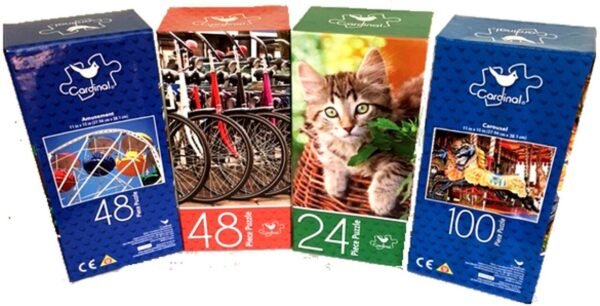 4 PAC of Puzzles