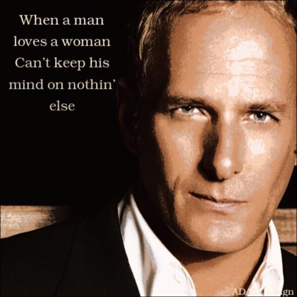Michael Bolton – Art Print (Acrylic)