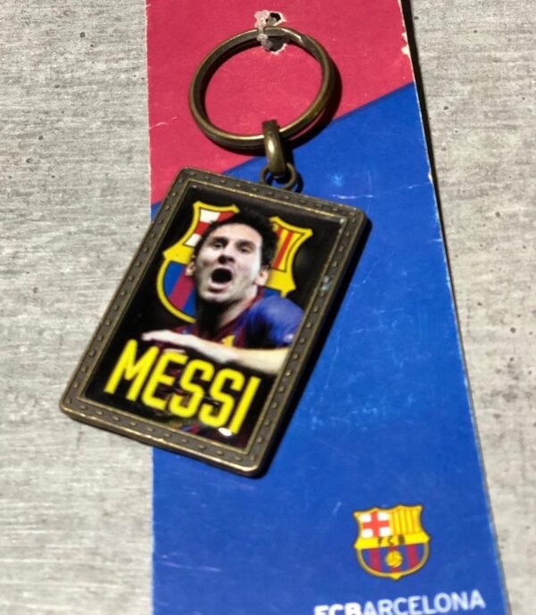 FC BARCELONA MESSI keyring