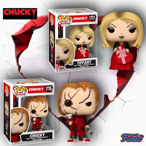 Funko Pop! Chucky Valentine - Set