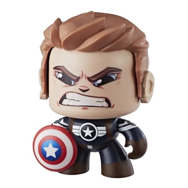 Marvel Mighty Muggs Captain America (Maskless) - Image 5