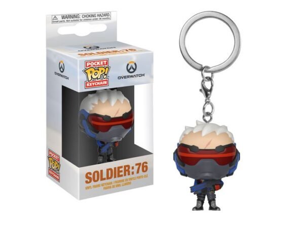 Pocket Pop! Keychain: Overwatch - Soldier: 76
