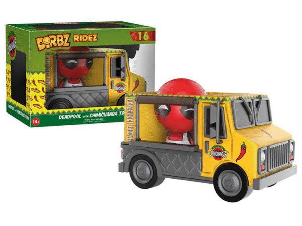 Funko Dorbz Ridez Marvel: Deadpool With Chimichanga Truck