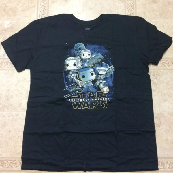 FUNKO STAR WARS FORCE AWAKENS REBELS BLACK T-SHIRT