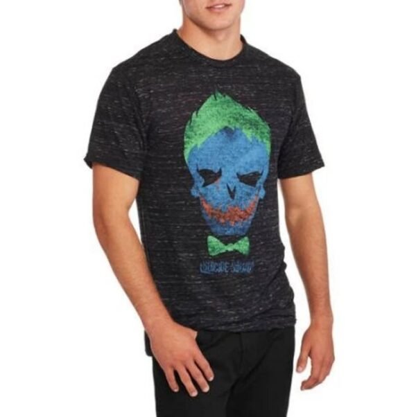 DC Comics Suicide Squad Joker Skull Graphic T-Shirt