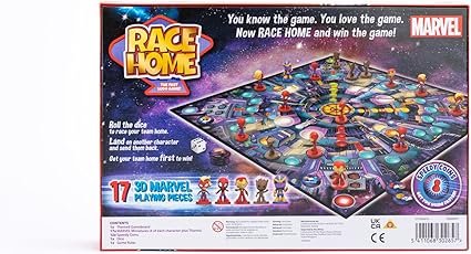 Marvel Race Home Board Game, The Fast Ludo Game! - Image 5