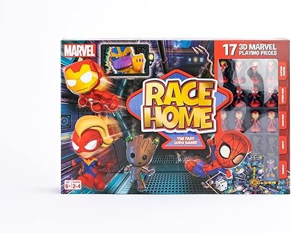 Marvel Race Home Board Game, The Fast Ludo Game! - Image 2